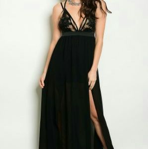 Black Lace Dress/Lingerie.